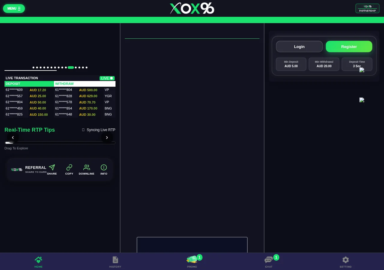 XOX96: Streaming Quality and Interface